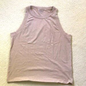 J. Crew natural color cotton tank top
